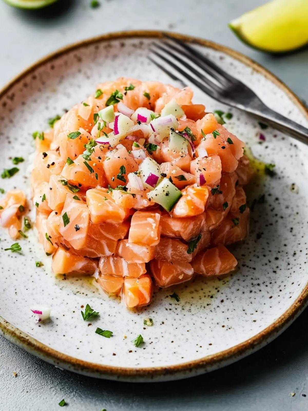 Delicious Salmon Tartare in 25 Minutes: Fresh and Easy! 2 Salmon Tartare