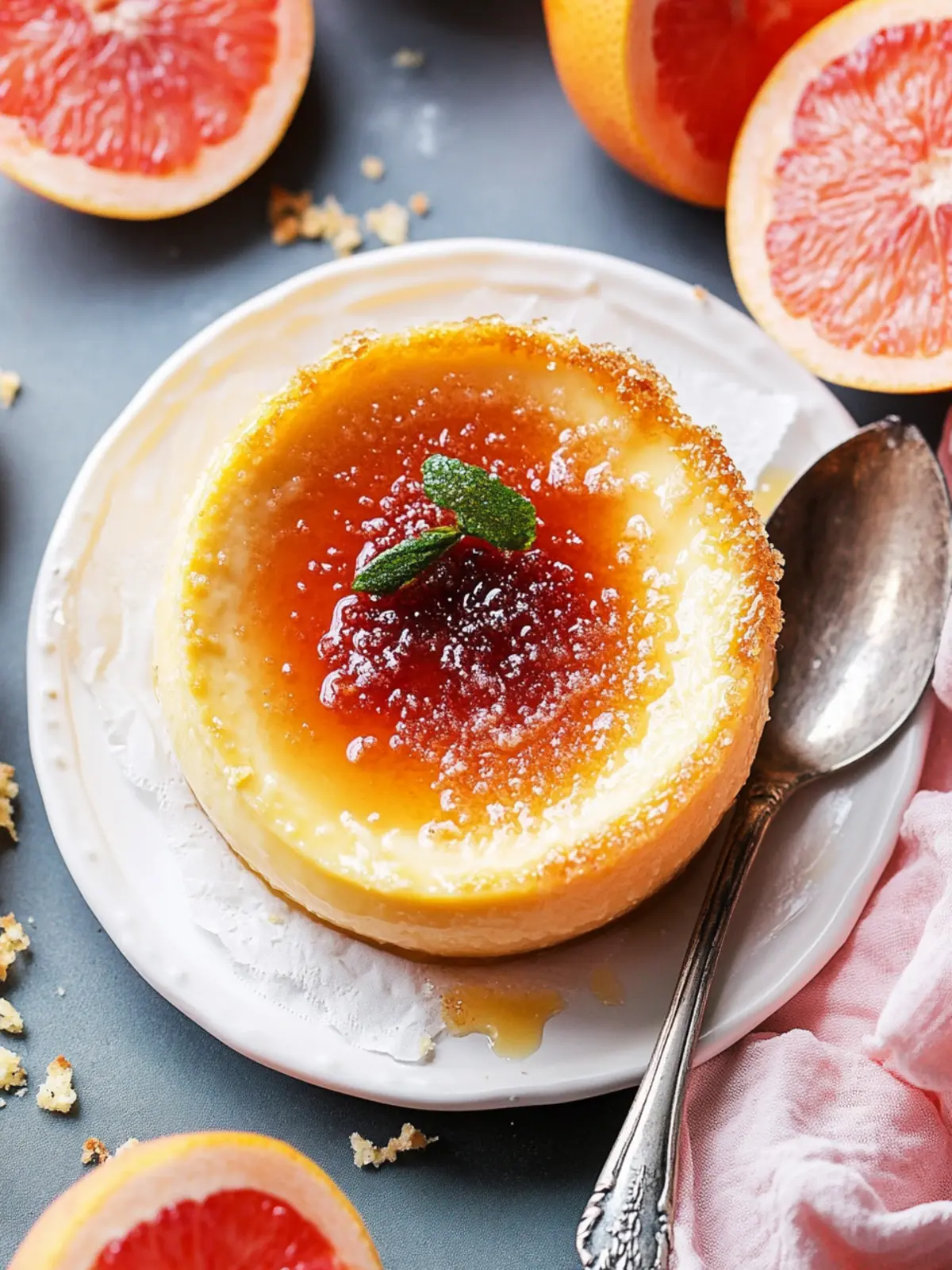 Grapefruit Brulee