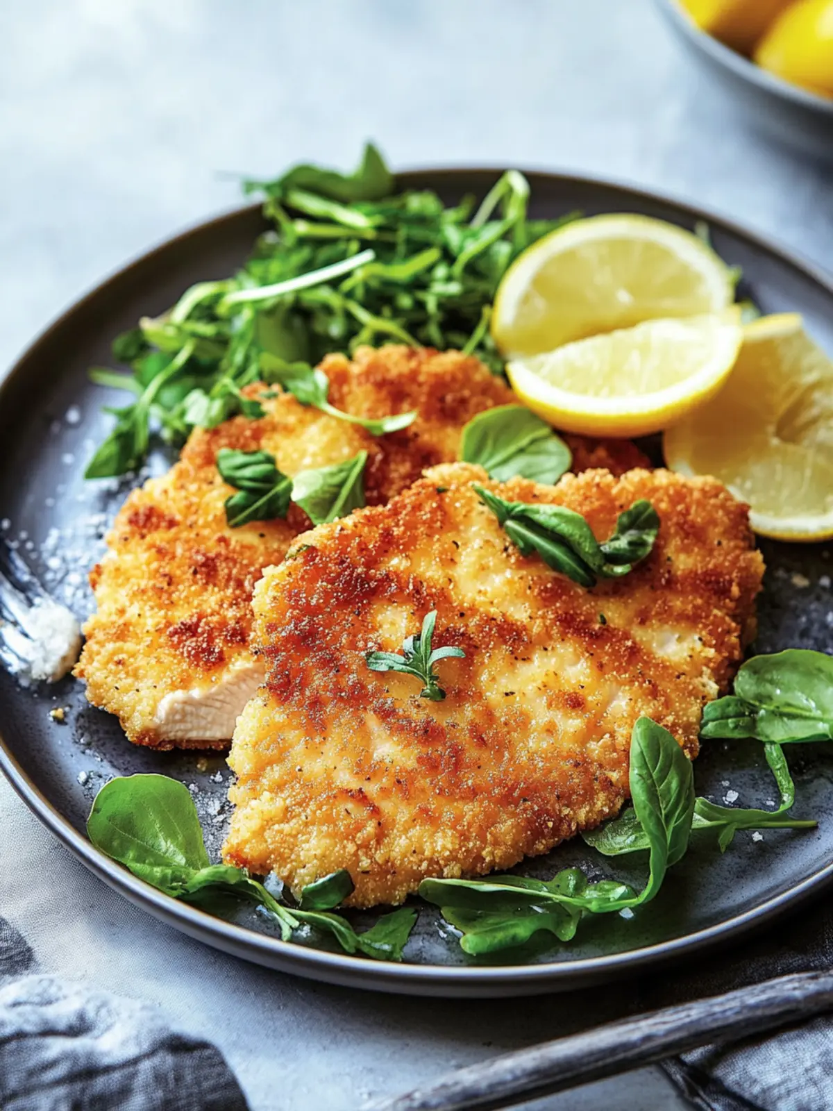 Crispy Giada Chicken Milanese: Quick, Gluten-Free Delight 2 Giada Chicken Milanese