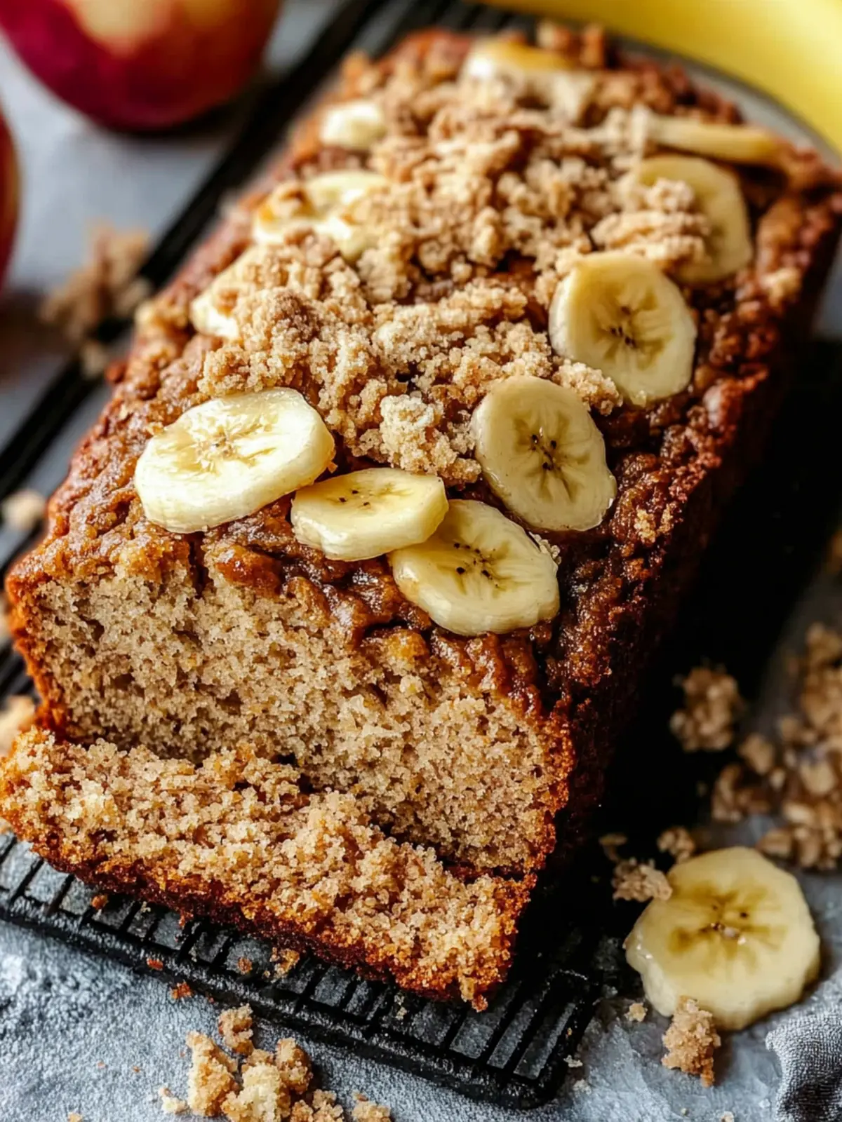 Deliciously Moist Apple Banana Bread to Savor Today 3 Apple Banana Bread