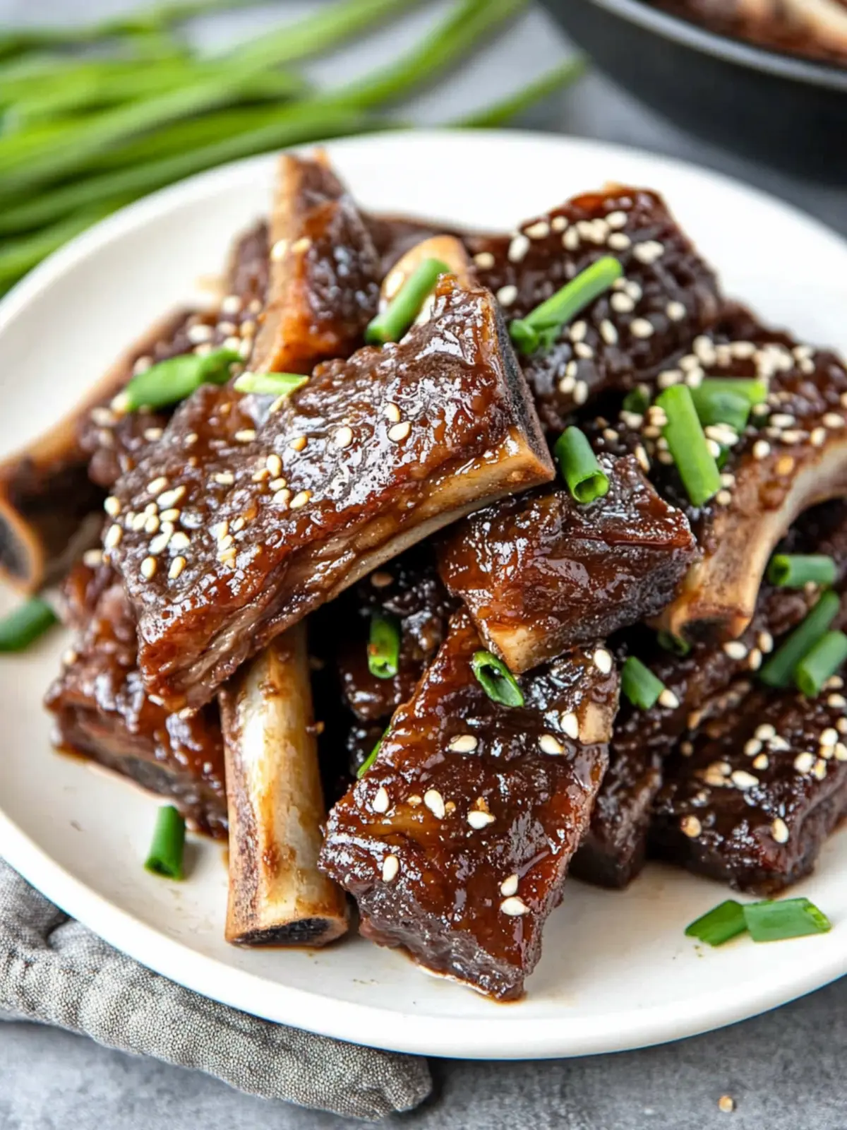 Slow Cooker Korean Beef Short Ribs