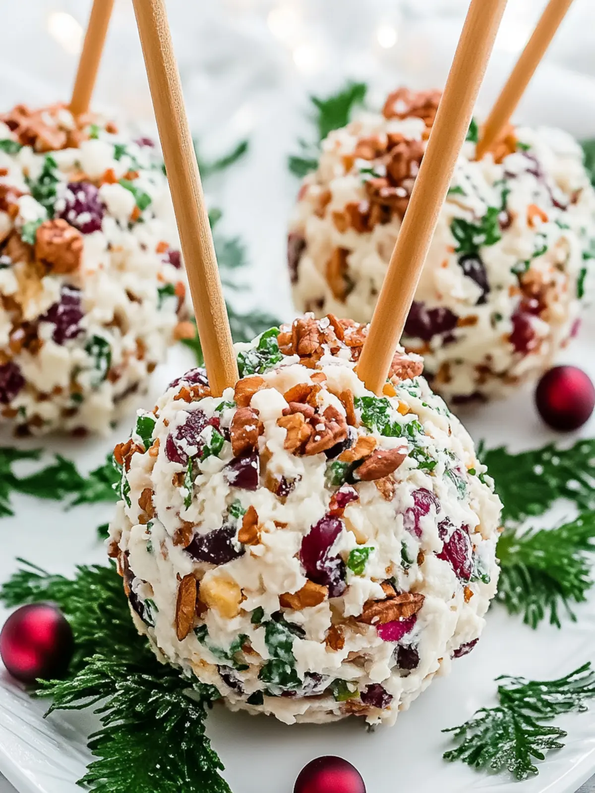 Juicy Christmas Cheese Ball