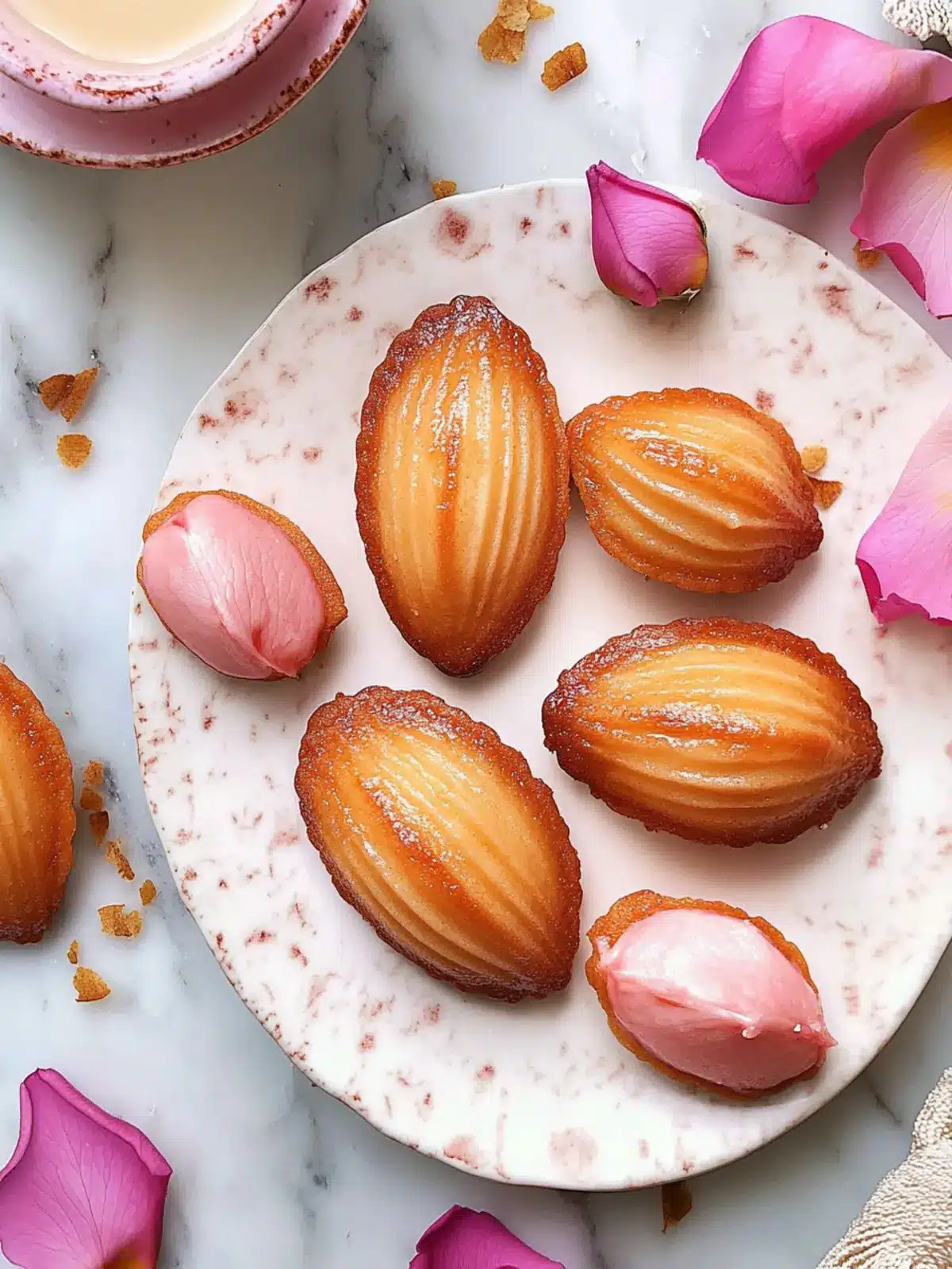 Tender Rose Madeleines That Elevate Your Dessert Game 2 Rose Madeleines