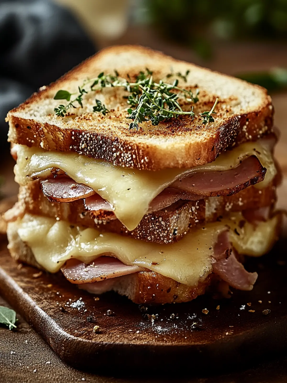 Ham & Cheesy Sandwich