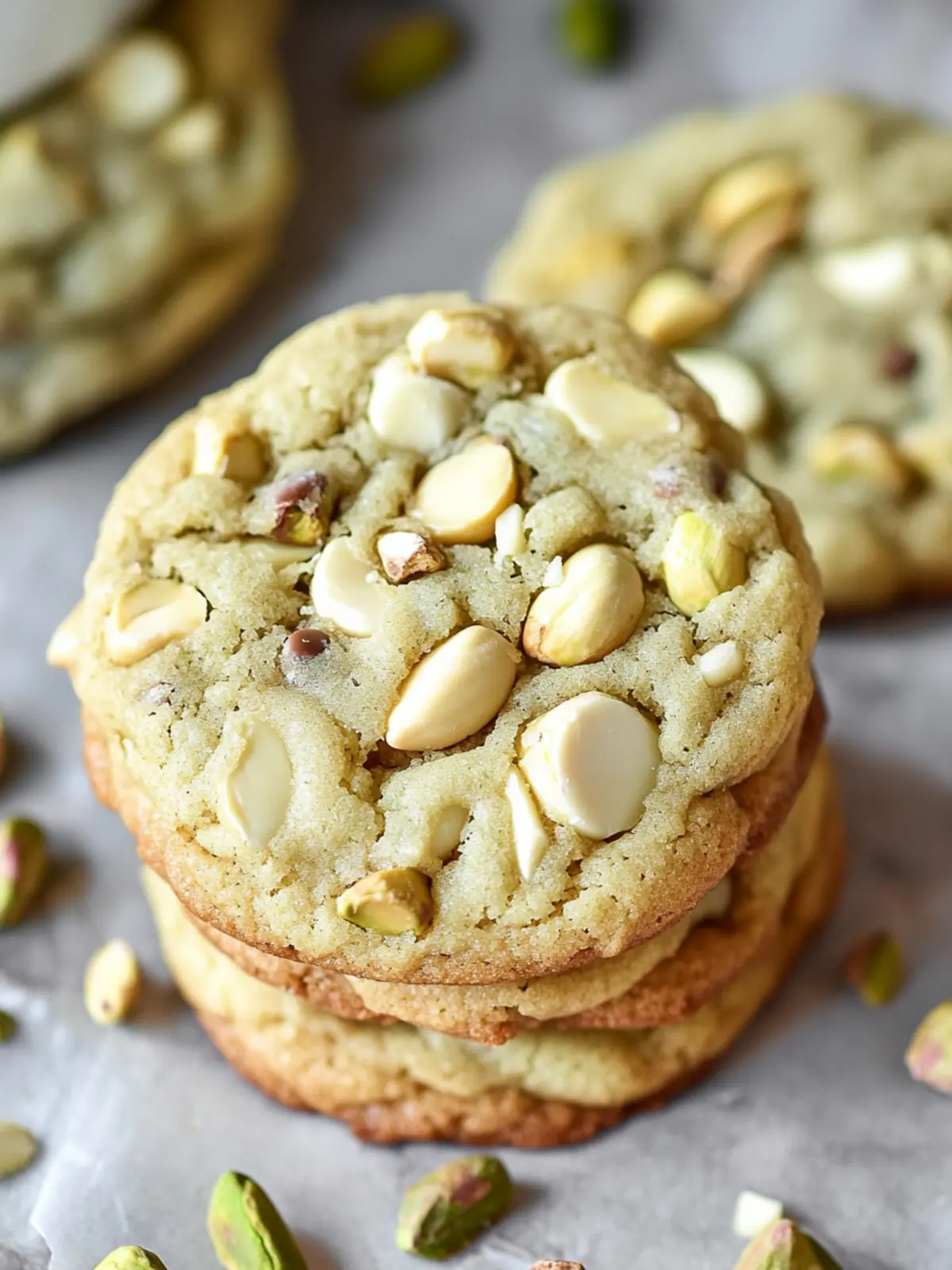 Pistachio & White Chocolate Chip Cookies for Your Sweet Cravings 3 Pistachio & White Chocolate Chip Cookies