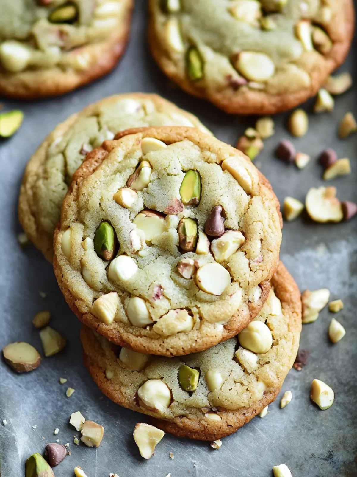 Pistachio & White Chocolate Chip Cookies for Your Sweet Cravings 4 Pistachio & White Chocolate Chip Cookies