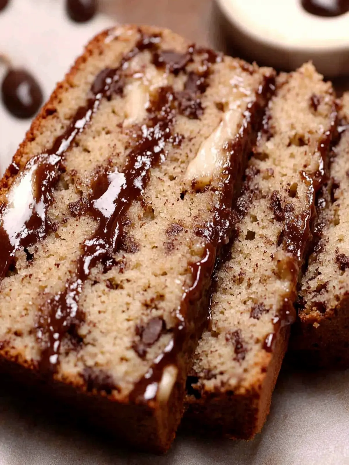Cookie Dough Banana Bread