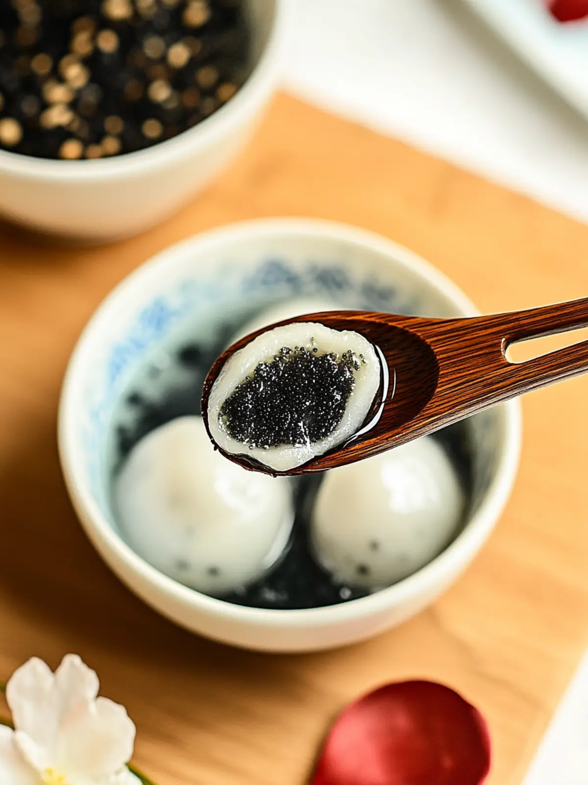 Black Sesame Tang Yuan