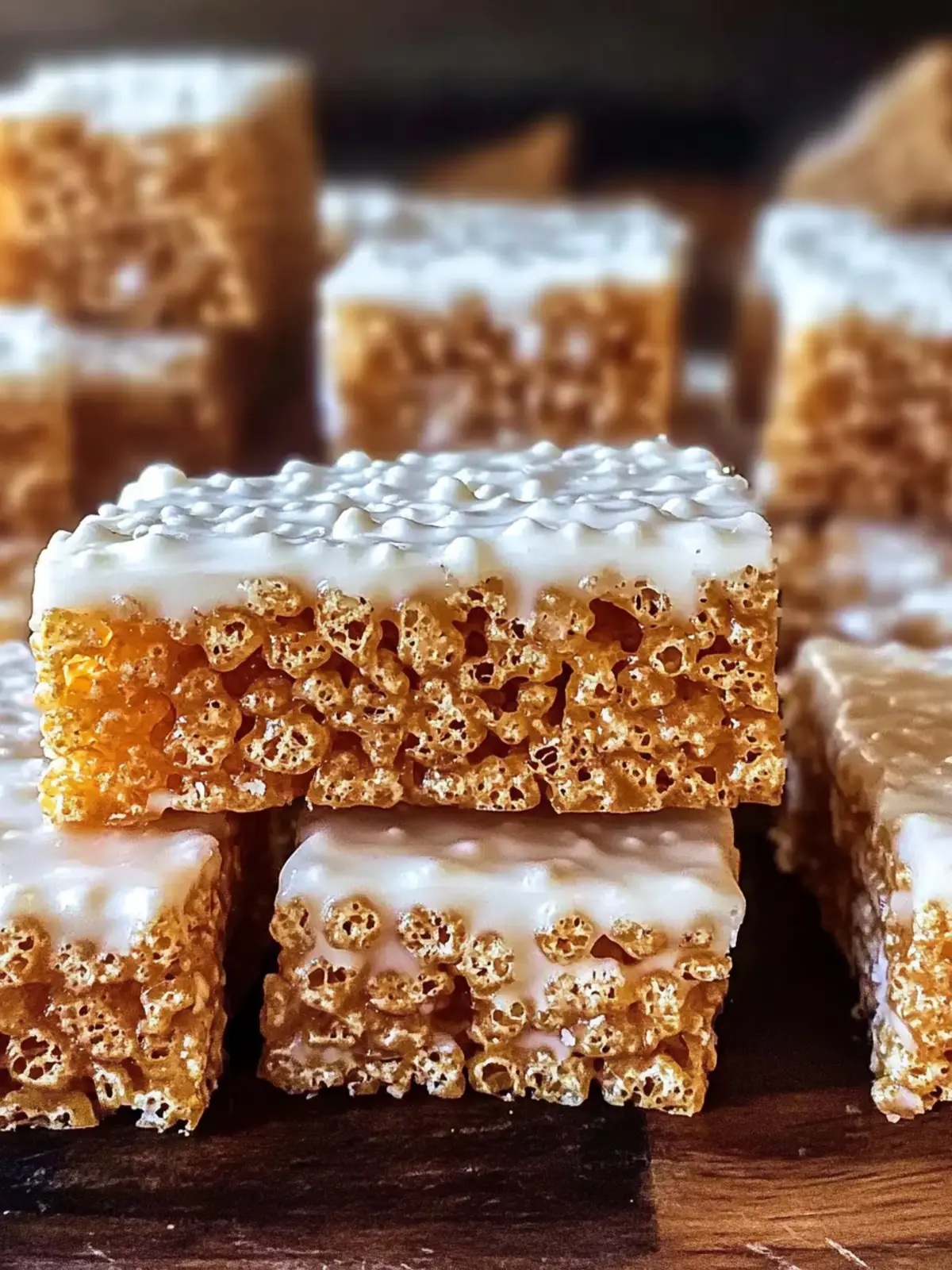 Gingerbread Rice Krispie Treats for a Cozy Holiday Treat 4 Gingerbread Rice Krispie Treats