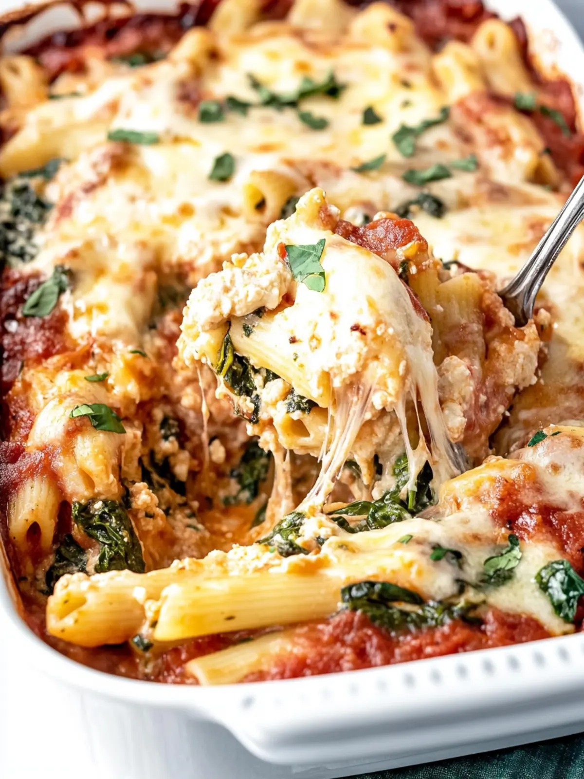 Creamy Spinach and Ricotta Pasta Bake for Cozy Nights 3 Spinach and Ricotta Pasta Bake