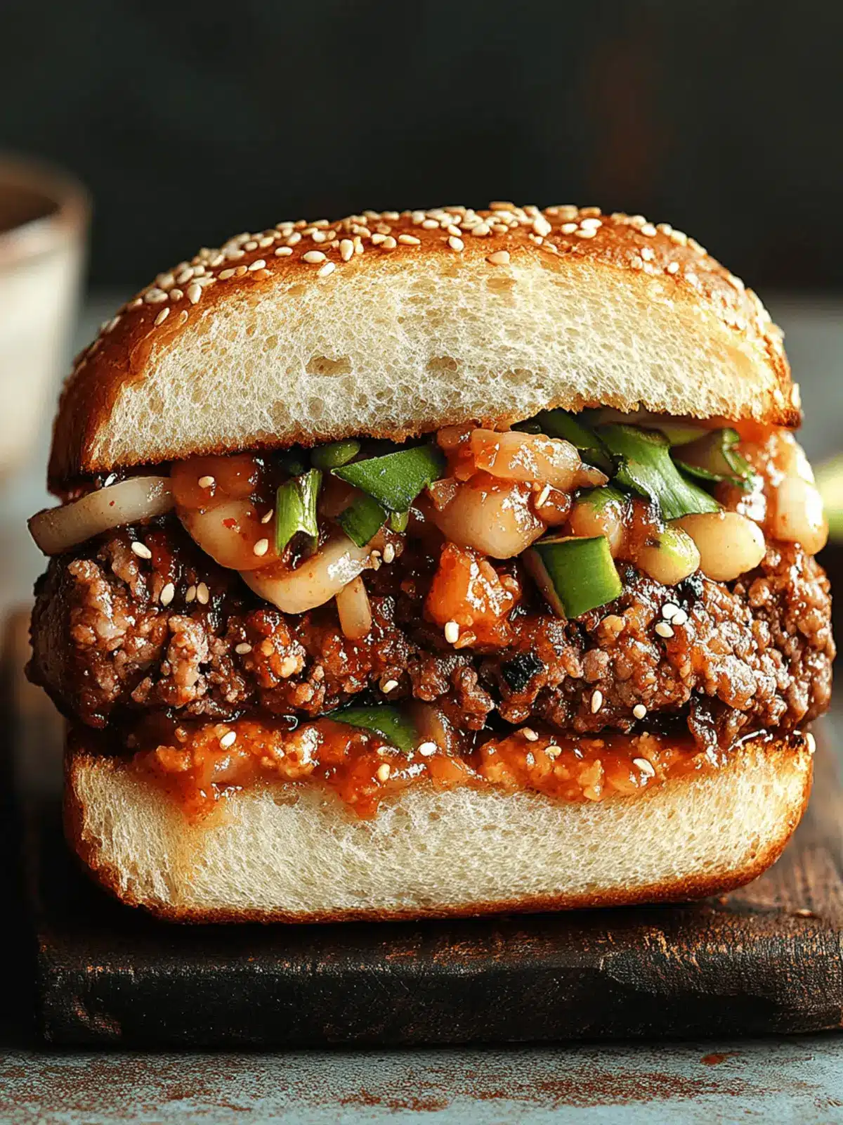 Bulgogi Meatloaf Sandwich
