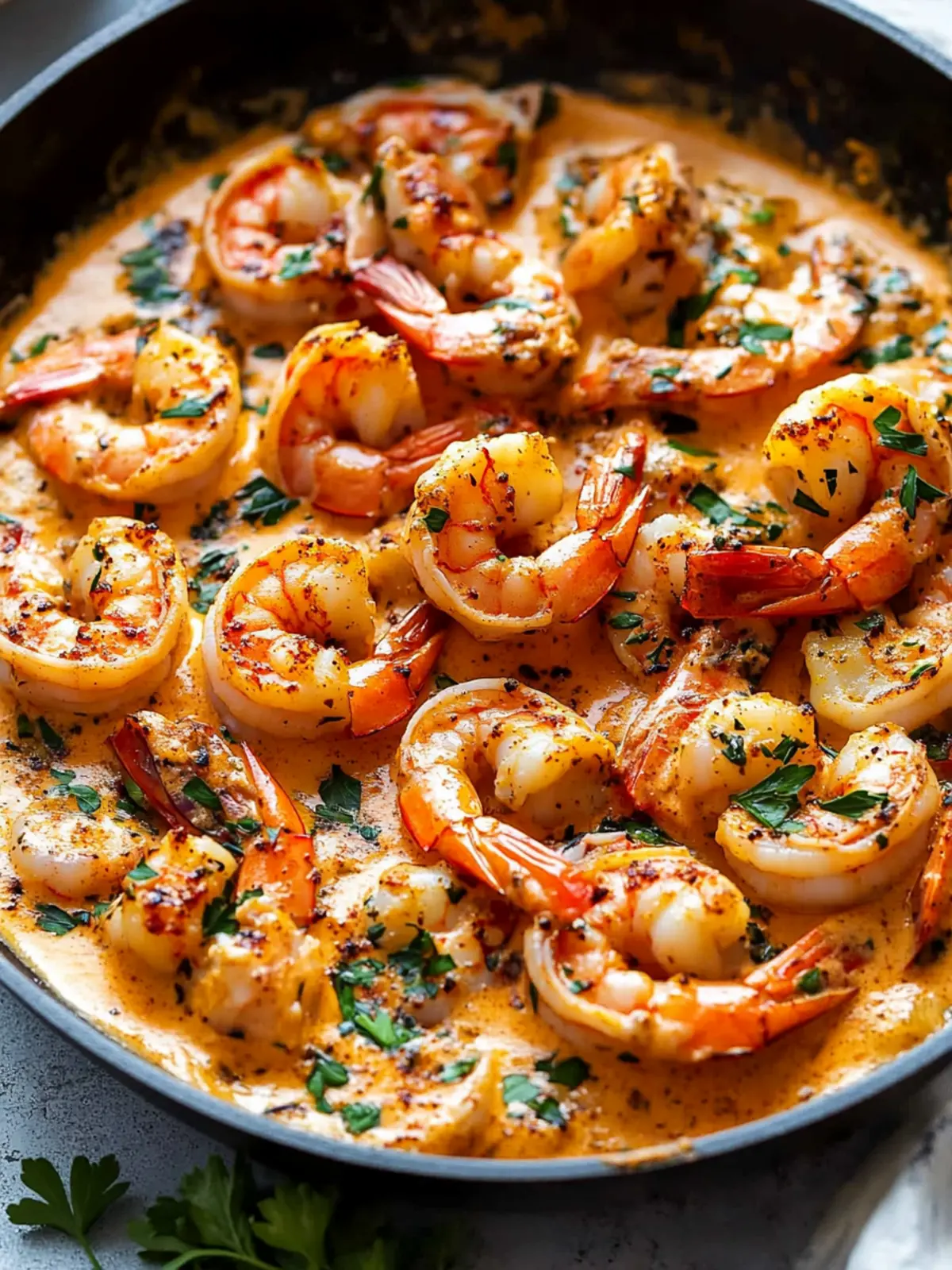 Creamy Garlic-Paprika Shrimp Skillet for Cozy Dinner Fun 2 Creamy Garlic-Paprika Shrimp Skillet