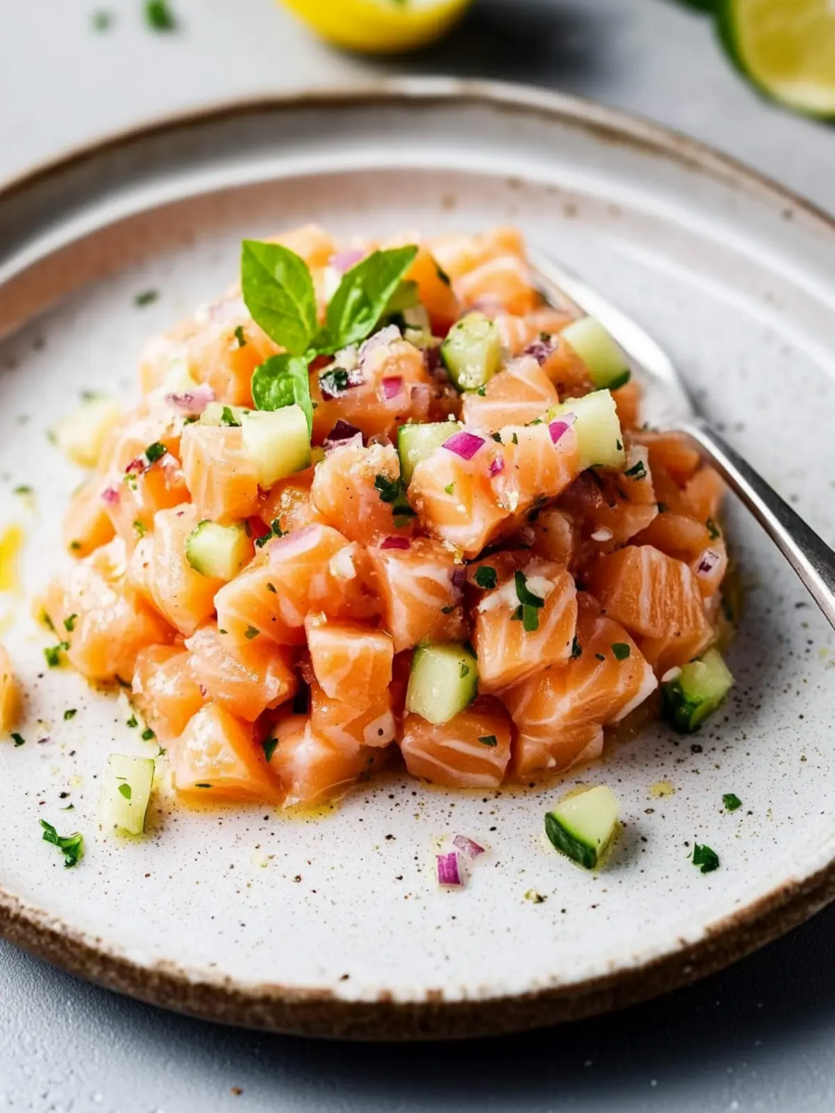 Quick & Easy Salmon Tartare: A Fresh Appetizer Delight 3 Salmon Tartare