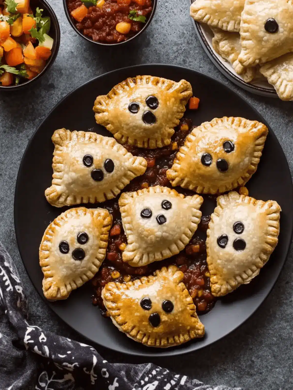 Ghost Taco Hand Pies