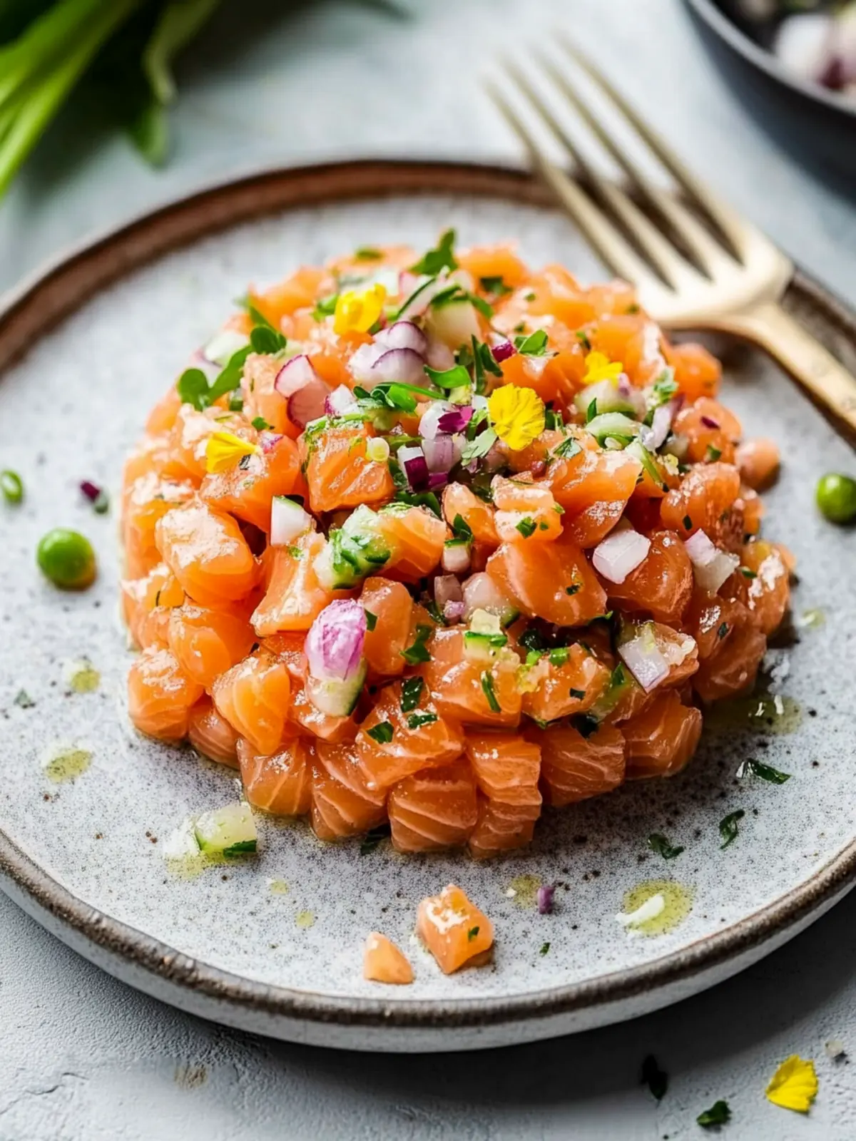 Quick & Easy Salmon Tartare: A Fresh Appetizer Delight 4 Salmon Tartare