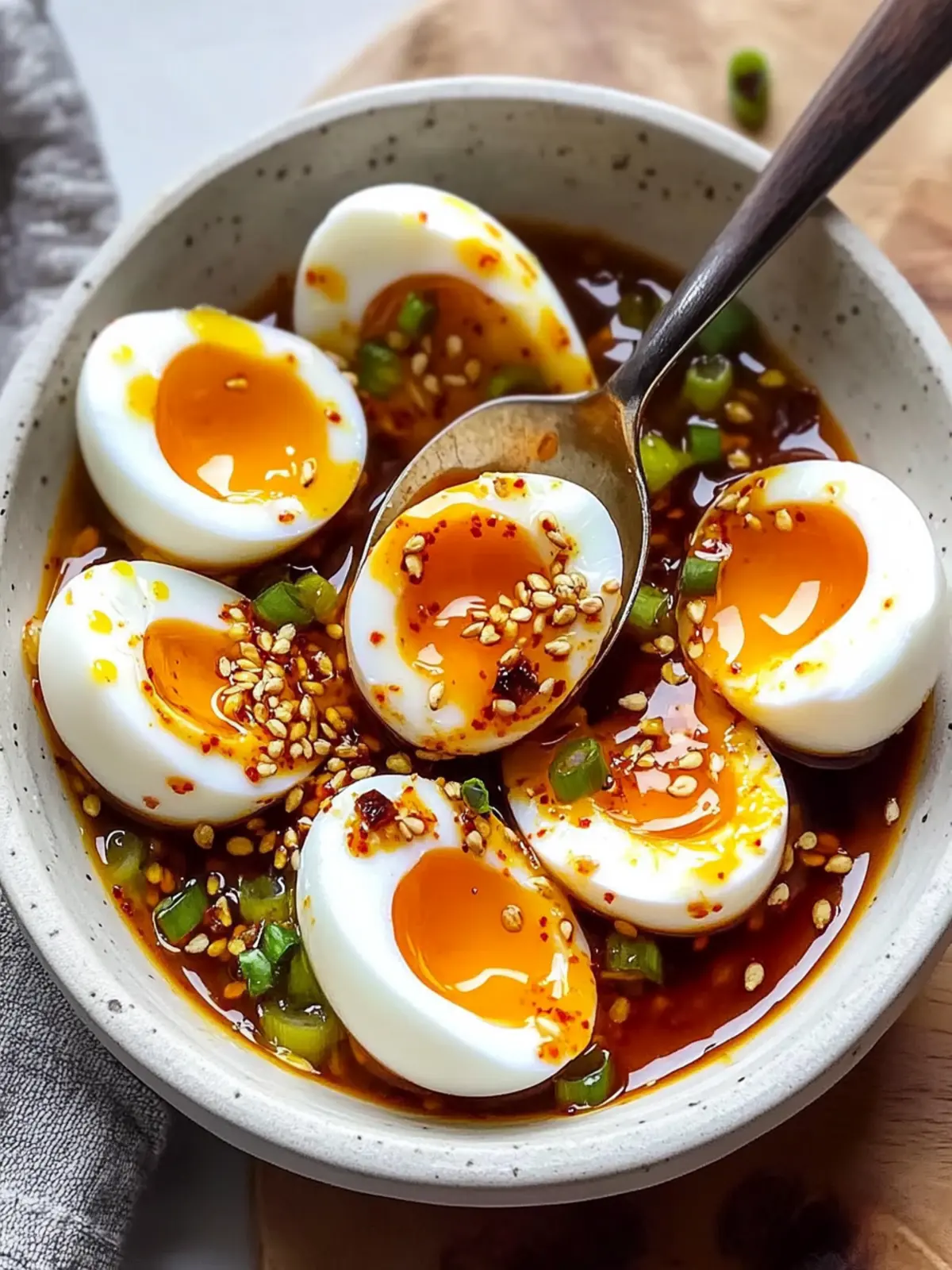 Savory Spicy Gochujang Eggs for Effortless Breakfast Bliss 2 Spicy Gochujang Eggs