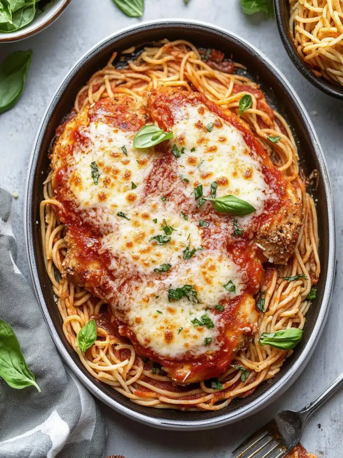 Healthy Baked Chicken Parmesan That's Crispy and Guilt-Free 2 Healthy Baked Chicken Parmesan
